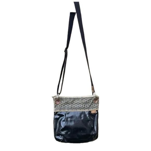 Fossil Key-Per medium black crossbody bag. - Picture 7 of 7